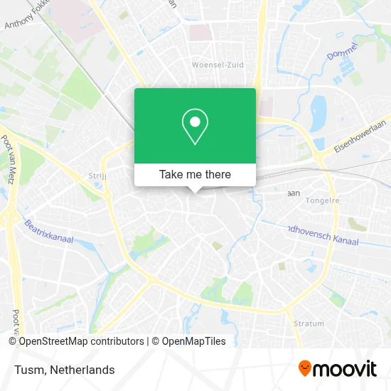 Tusm map