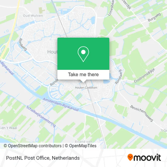 Postnl Postkantoor map