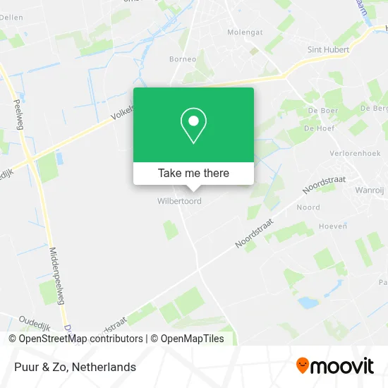 Puur & Zo map