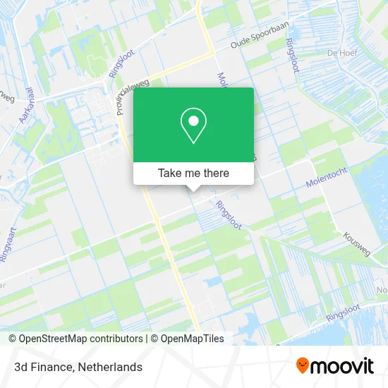 3d Finance map