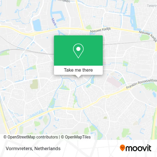 Vormvreters map