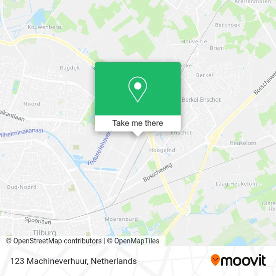 123 Machineverhuur map