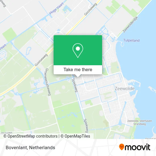 Bovenlant map