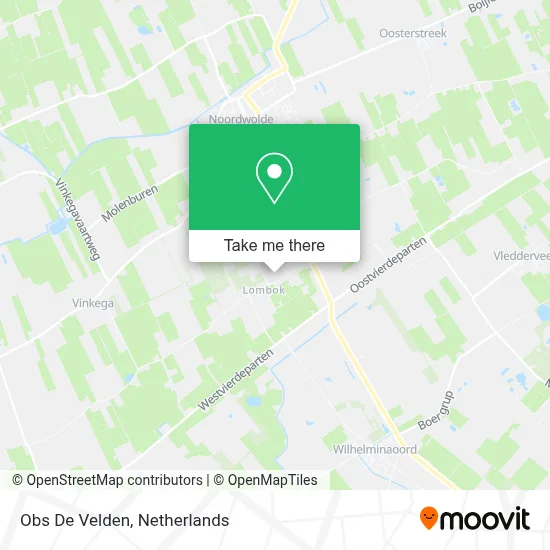 Obs De Velden map