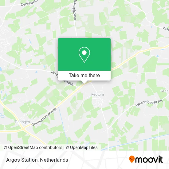 Argos Station map