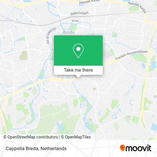 Cappella Breda map