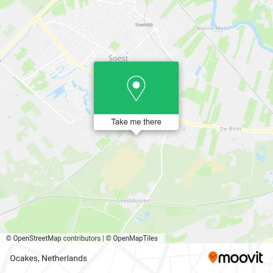 Ocakes map