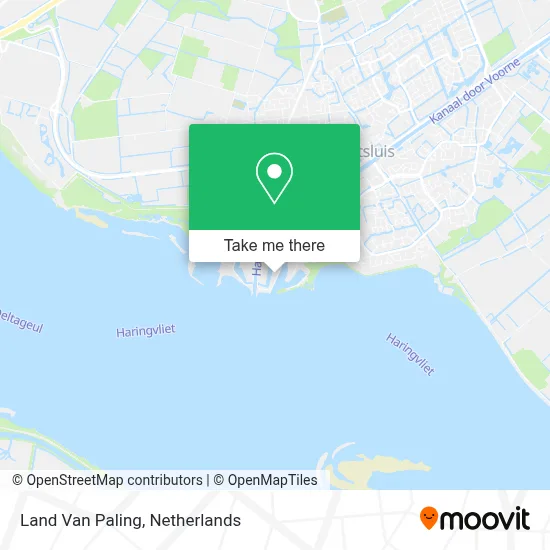Land Van Paling map