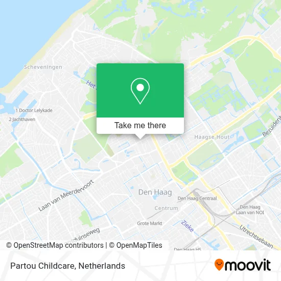 Partou Childcare map