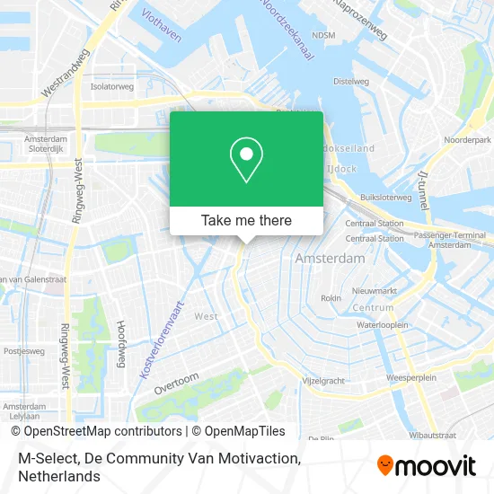 M-Select, De Community Van Motivaction map