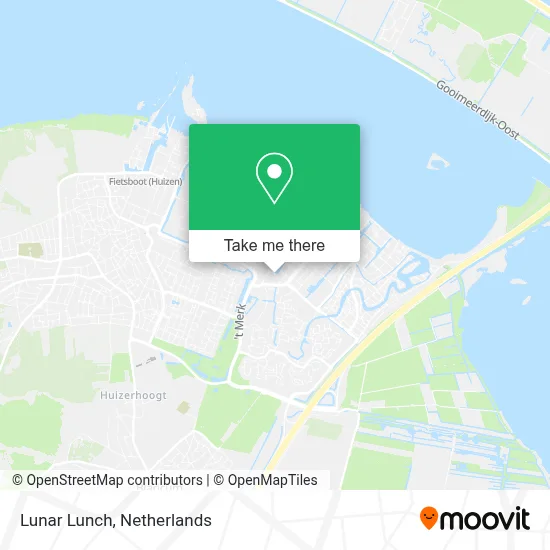Lunar Lunch map