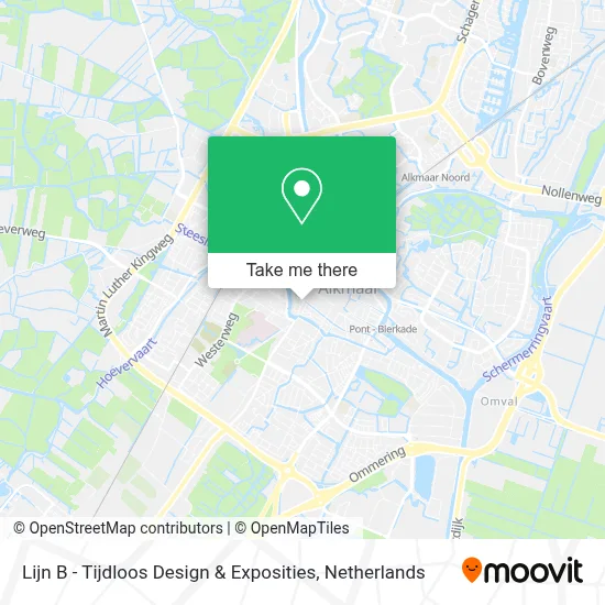 Lijn B - Tijdloos Design & Exposities map
