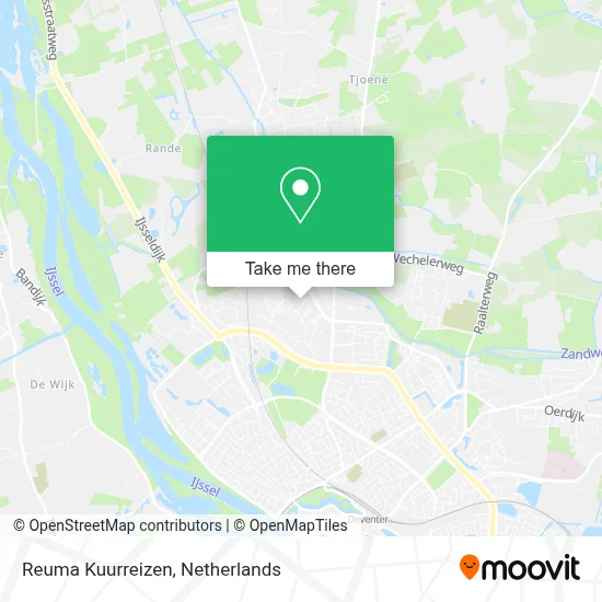 Reuma Kuurreizen map