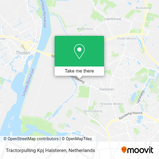 Tractorpulling Kpj Halsteren map