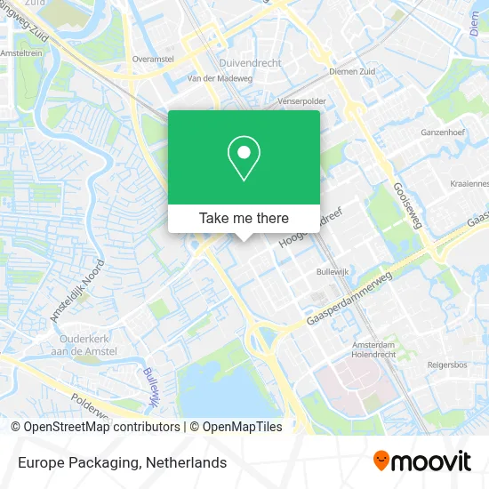 Europe Packaging map
