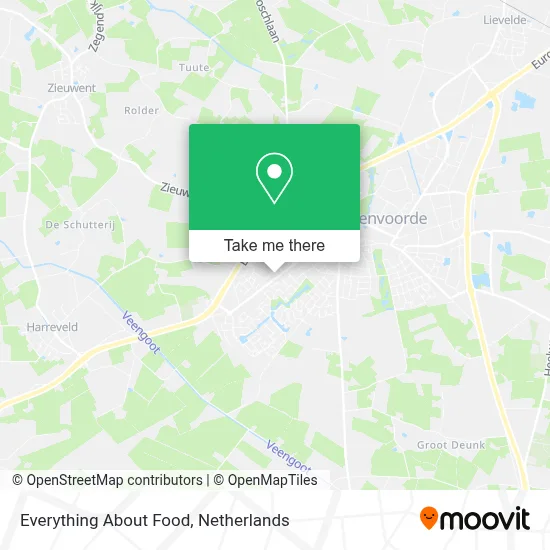 Everything About Food map