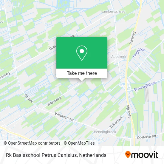 Rk Basisschool Petrus Canisius map