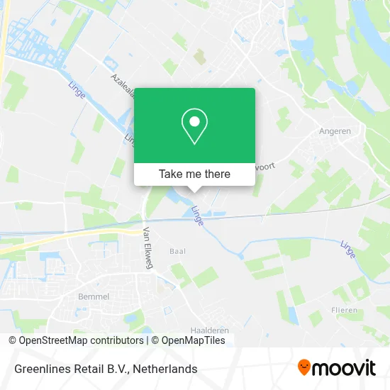 Greenlines Retail B.V. map