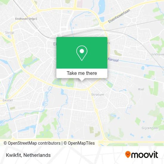 Kwikfit map