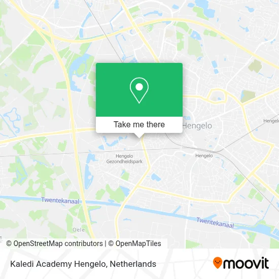 Kaledi Academy Hengelo map