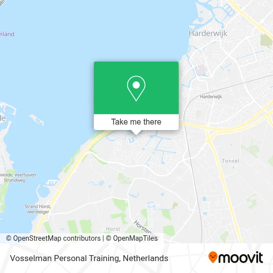 Vosselman Personal Training map