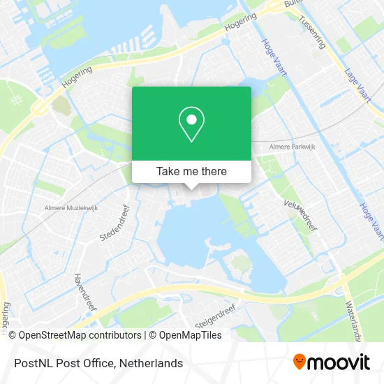 Postnl Postkantoor map
