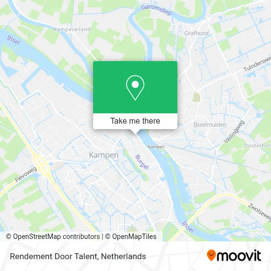 Rendement Door Talent map
