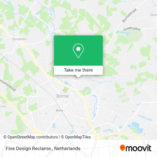 Fine Design Reclame. map