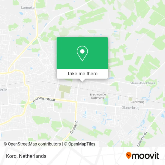 Korq map