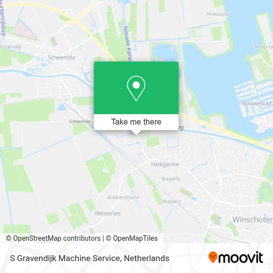 S Gravendijk Machine Service map