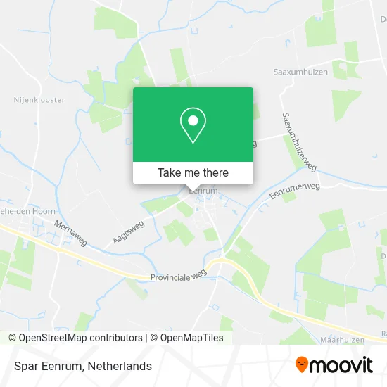 Spar Eenrum map