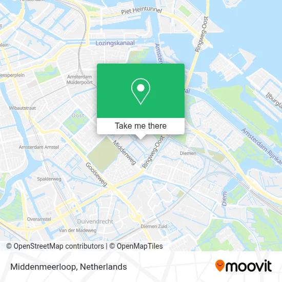 Middenmeerloop map