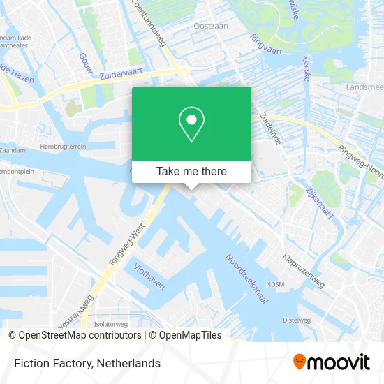 Fiction Factory map