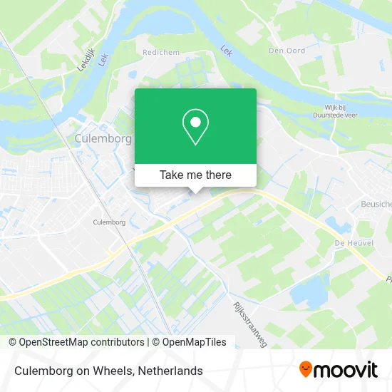 Culemborg on Wheels map