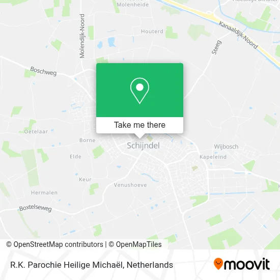 R.K. Parochie Heilige Michaël map