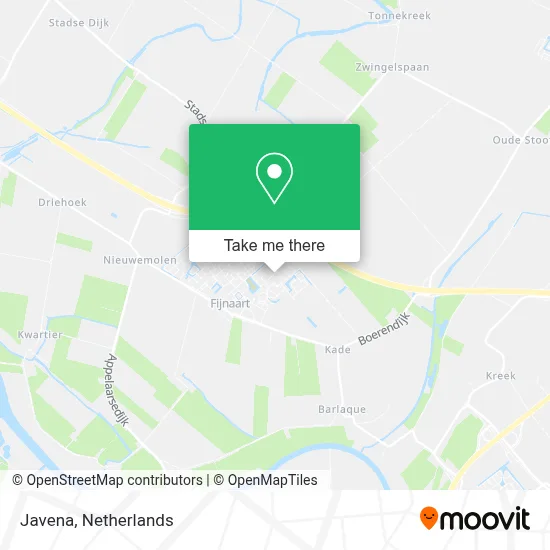 Javena map