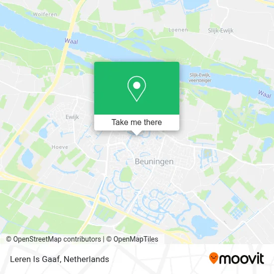 Leren Is Gaaf map