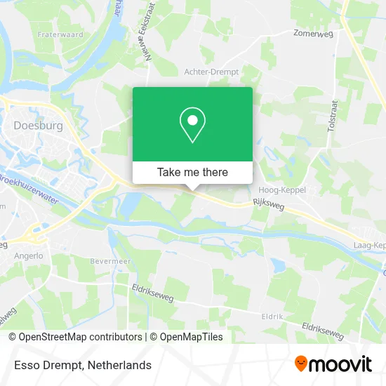 Esso Drempt map