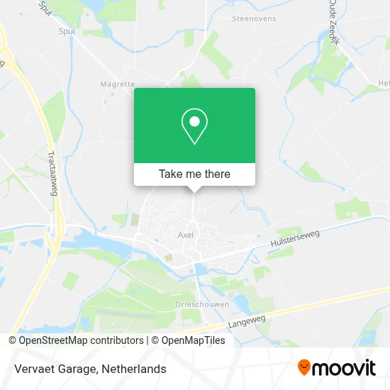 Garage Vervaet map