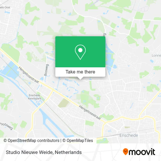 Studio Nieuwe Weide map