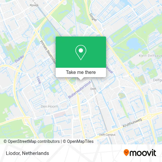 Líodor map