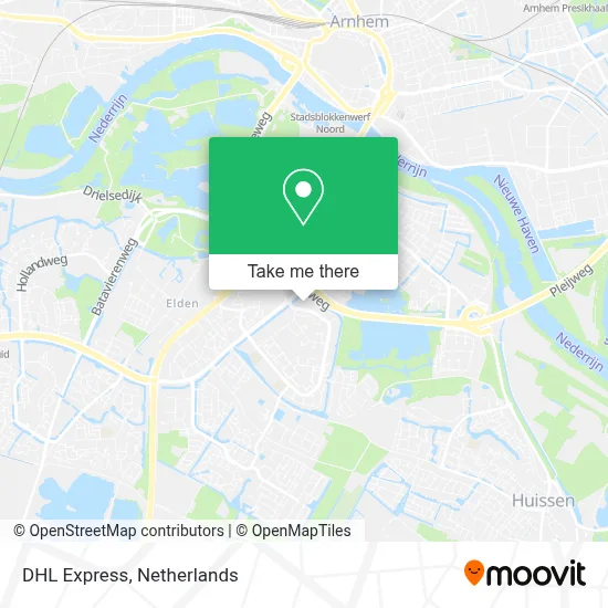 DHL Express Karte