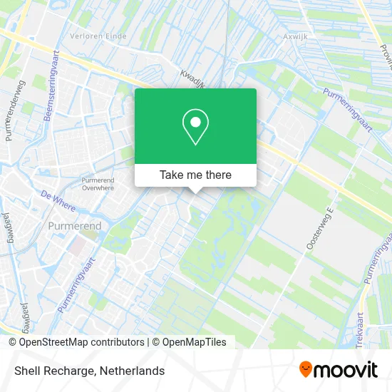 Shell Recharge map