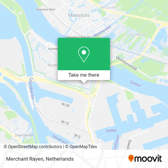 Merchant Rayen map