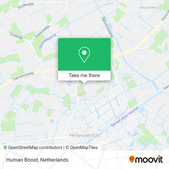 Human Boost map