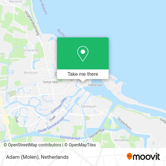 Adam (Molen) map