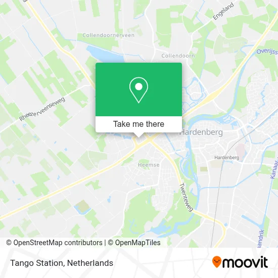 Tango Station map