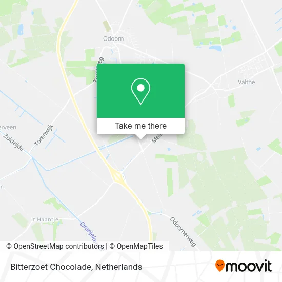 Bitterzoet Chocolade map