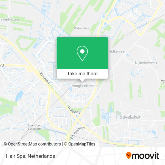 Hair Spa map