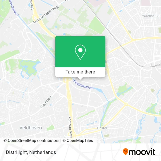 Distrilight map